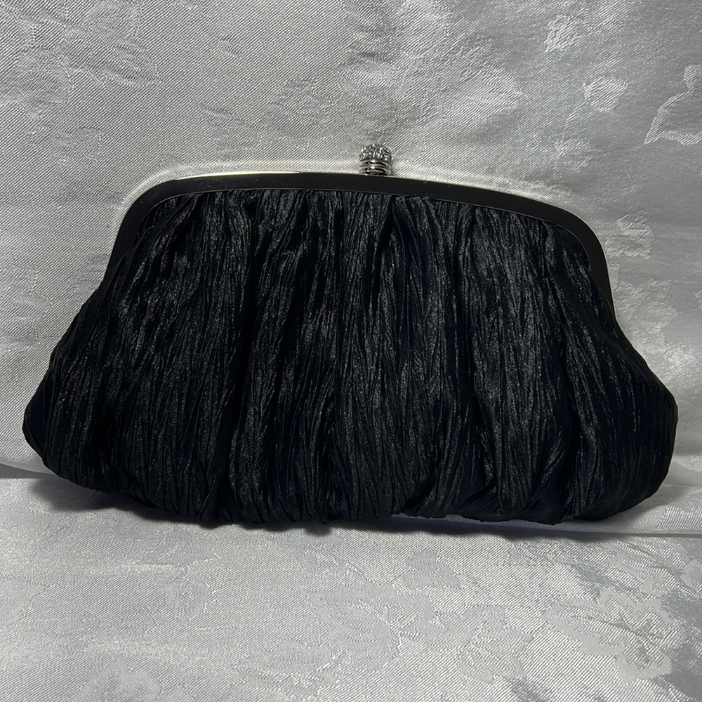 Neiman Marcus Black Evening Bag